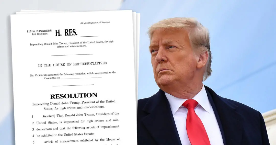 特朗普账号被封,总统弹劾,副总统彭斯,华盛顿警戒,拜登