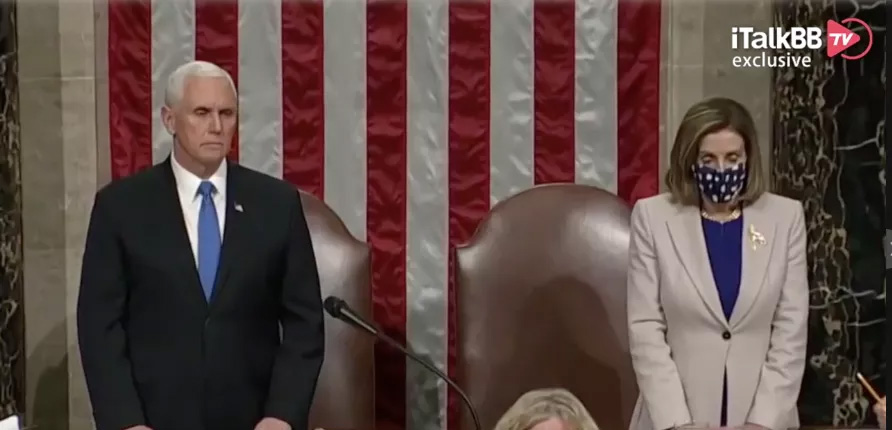 特朗普账号被封,总统弹劾,副总统彭斯,华盛顿警戒,拜登