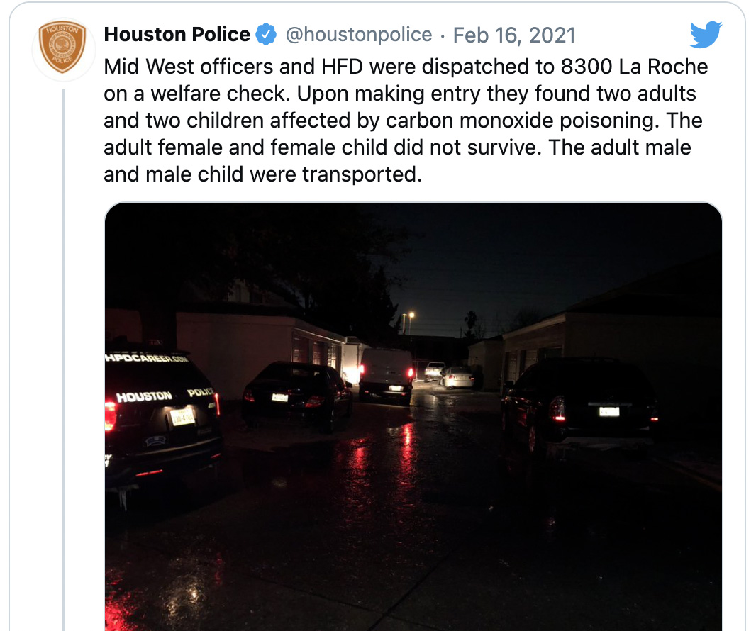 中南部大雪,德州停电,交通瘫痪,一氧化碳中毒,加拿大极寒,新冠变种,疫苗接种