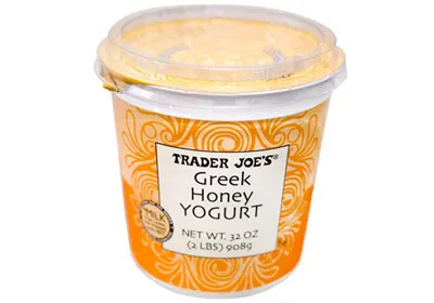 Trader Joe's,冷萃红茶,Greek Honey Yogurt,Peachy Bellin,Chill Onion Crunch,圣诞限定：黑松露系列,2021紫薯系列,宫保鸡丁味Mochi
